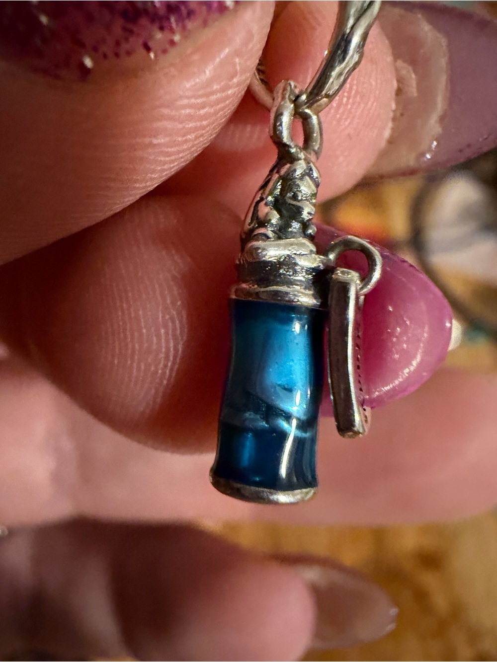 Pandora Disney Alice in Wonderland “drink me” charm